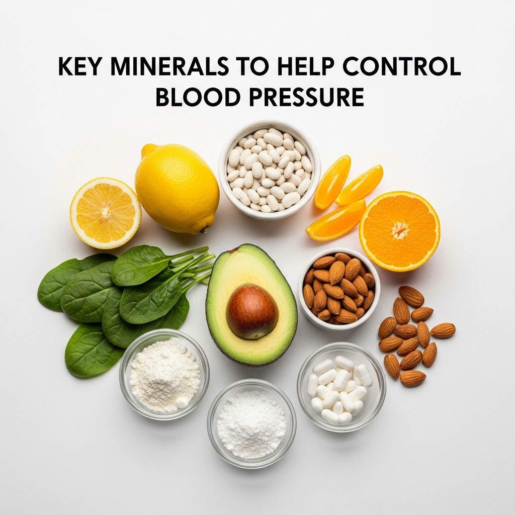 Key Minerals to Help Control Blood Pressure Discover essential minerals that regulate blood pressure and support cardiovascular health naturally.