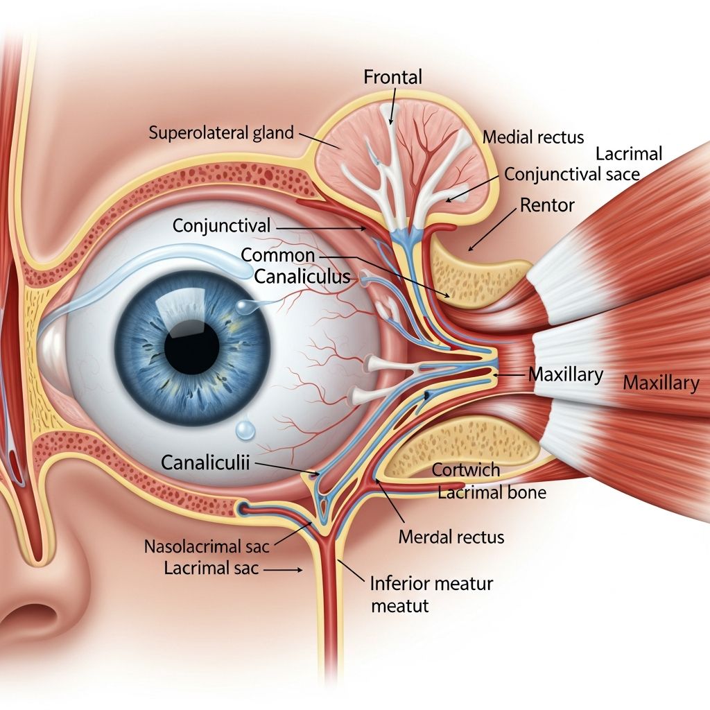 Understanding the tear production system: anatomy, function, and importance to eye health.