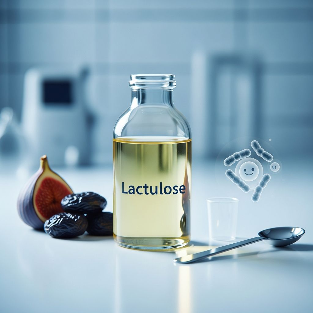 Complete guide to lactulose for constipation treatment, dosage, side effects, and precautions.
