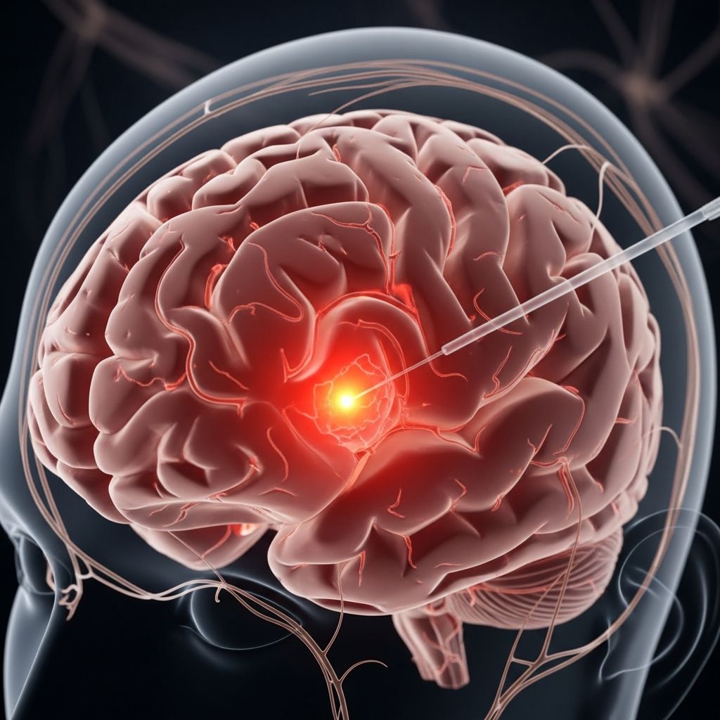 Advanced minimally invasive surgery using laser technology to treat brain tumors and epilepsy with precision.