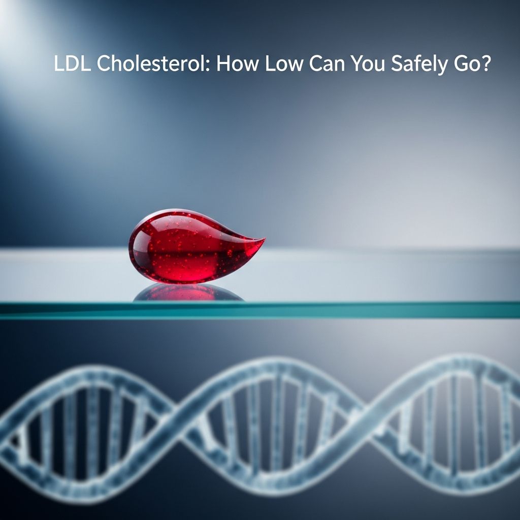 Understanding safe LDL cholesterol targets and the risks of going too low.