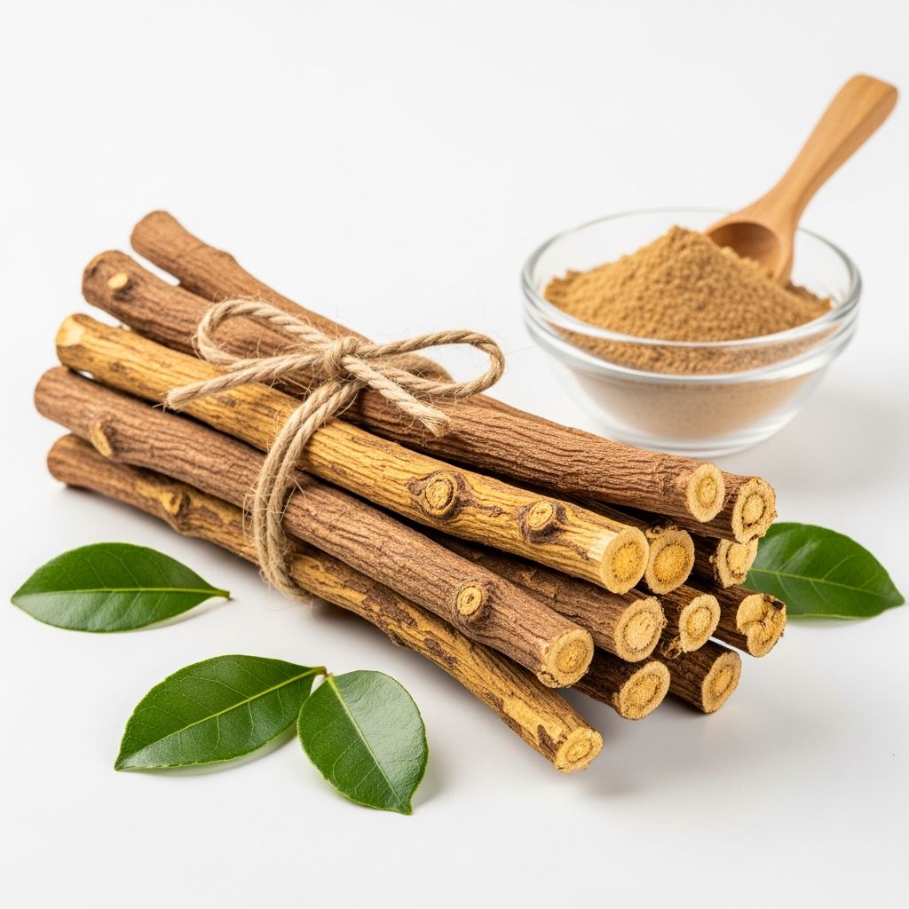 Explore the traditional herb licorice root, its potential health benefits, active compounds, and important safety considerations.