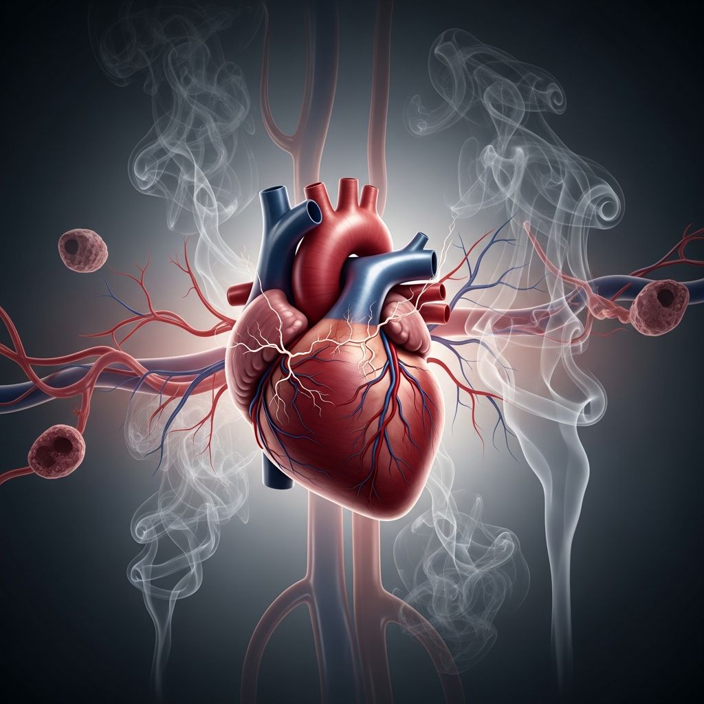 Even occasional smoking significantly increases heart disease and stroke risk regardless of frequency.