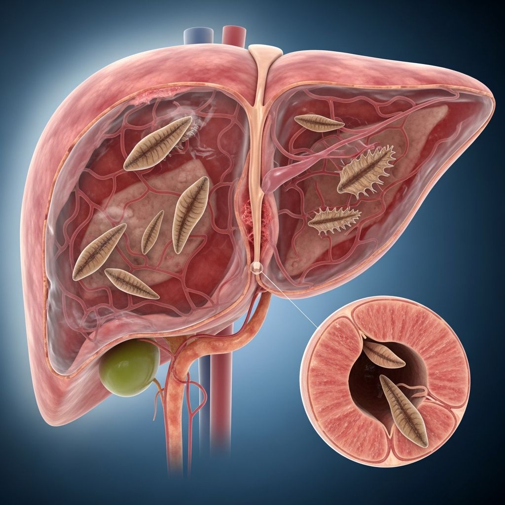 Comprehensive guide to liver fluke infections: understand transmission, symptoms, diagnosis, and effective treatment options.
