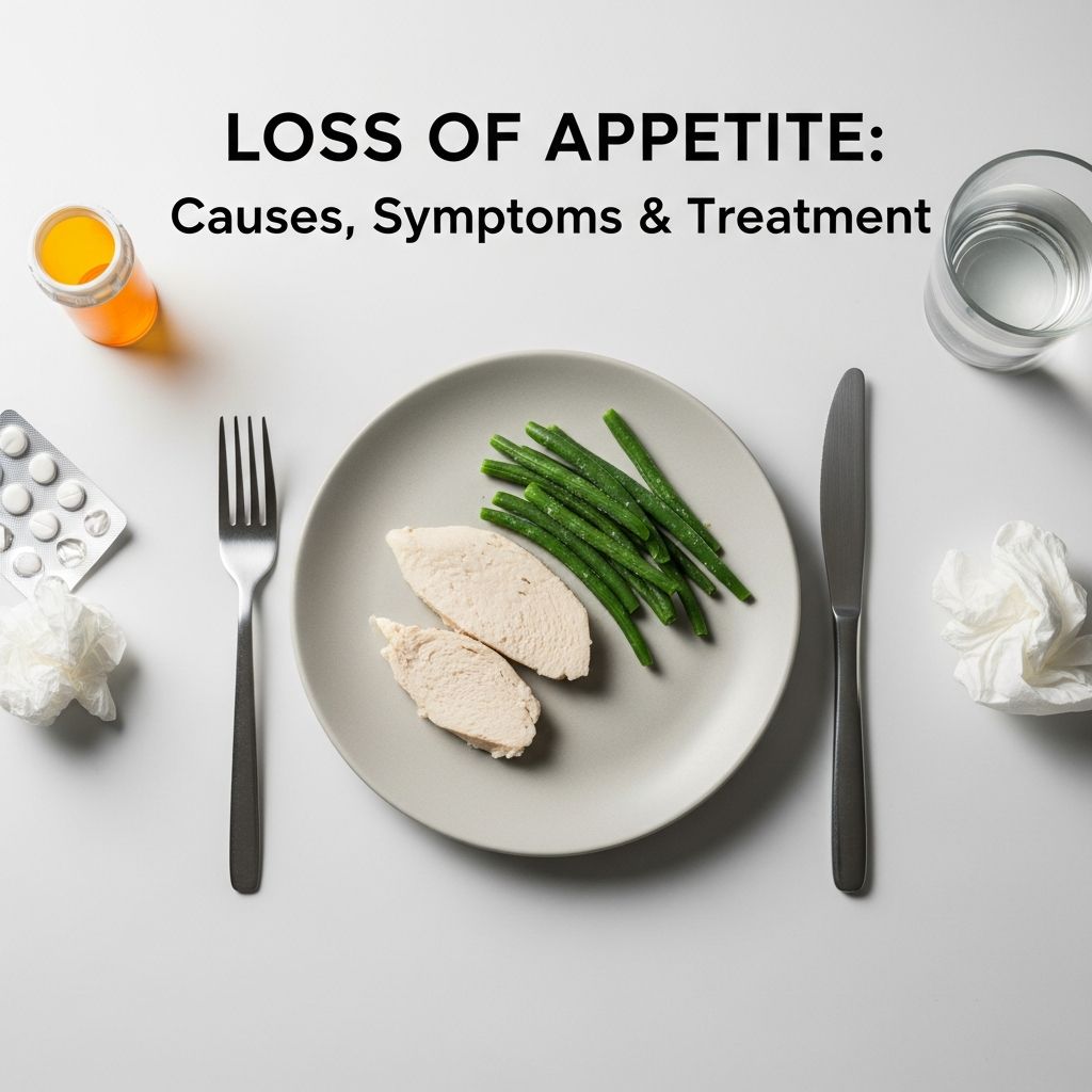Understanding appetite loss: causes, symptoms, and effective treatment options explained.