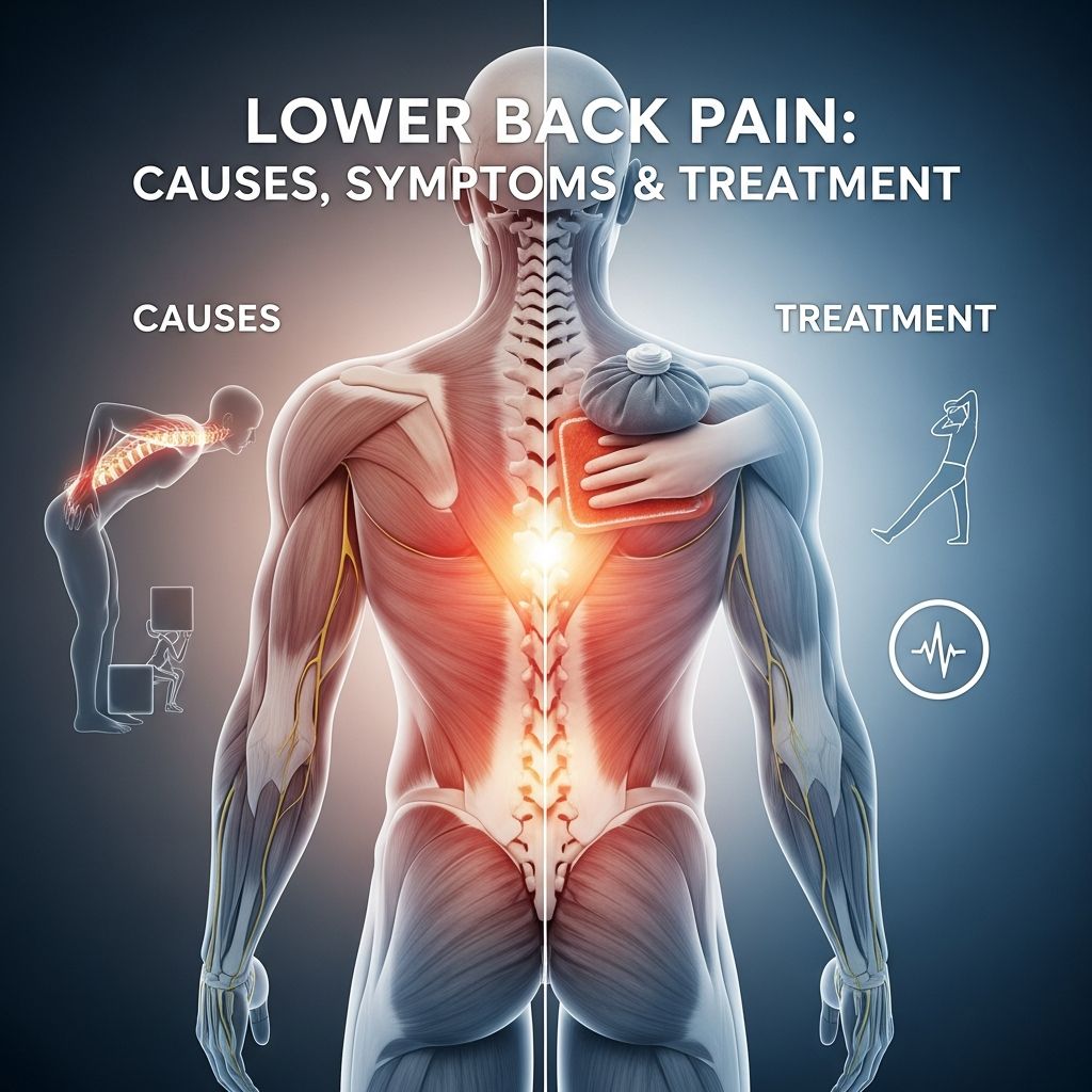 Complete guide to understanding, managing, and treating lower back pain effectively.