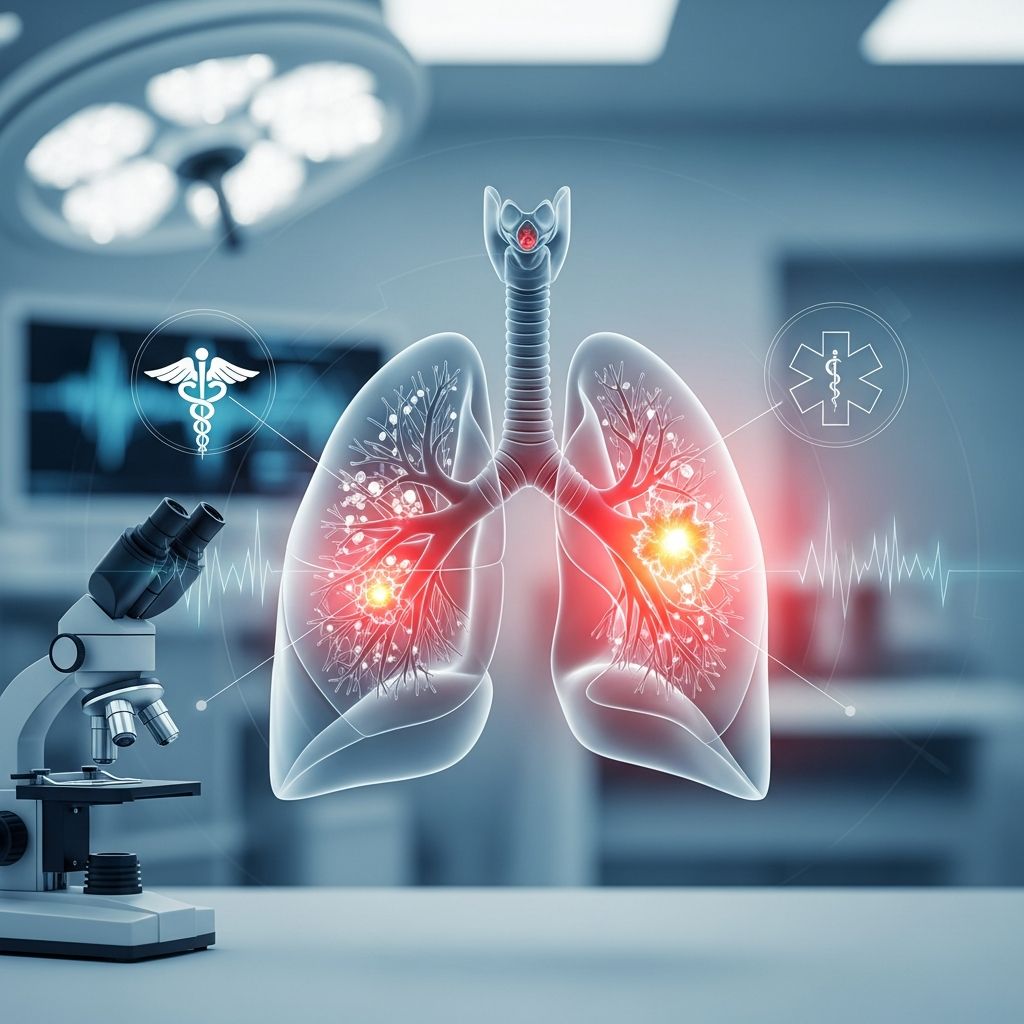 Comprehensive guide to lung cancer: understanding types, stages, symptoms, diagnosis, and treatment options.