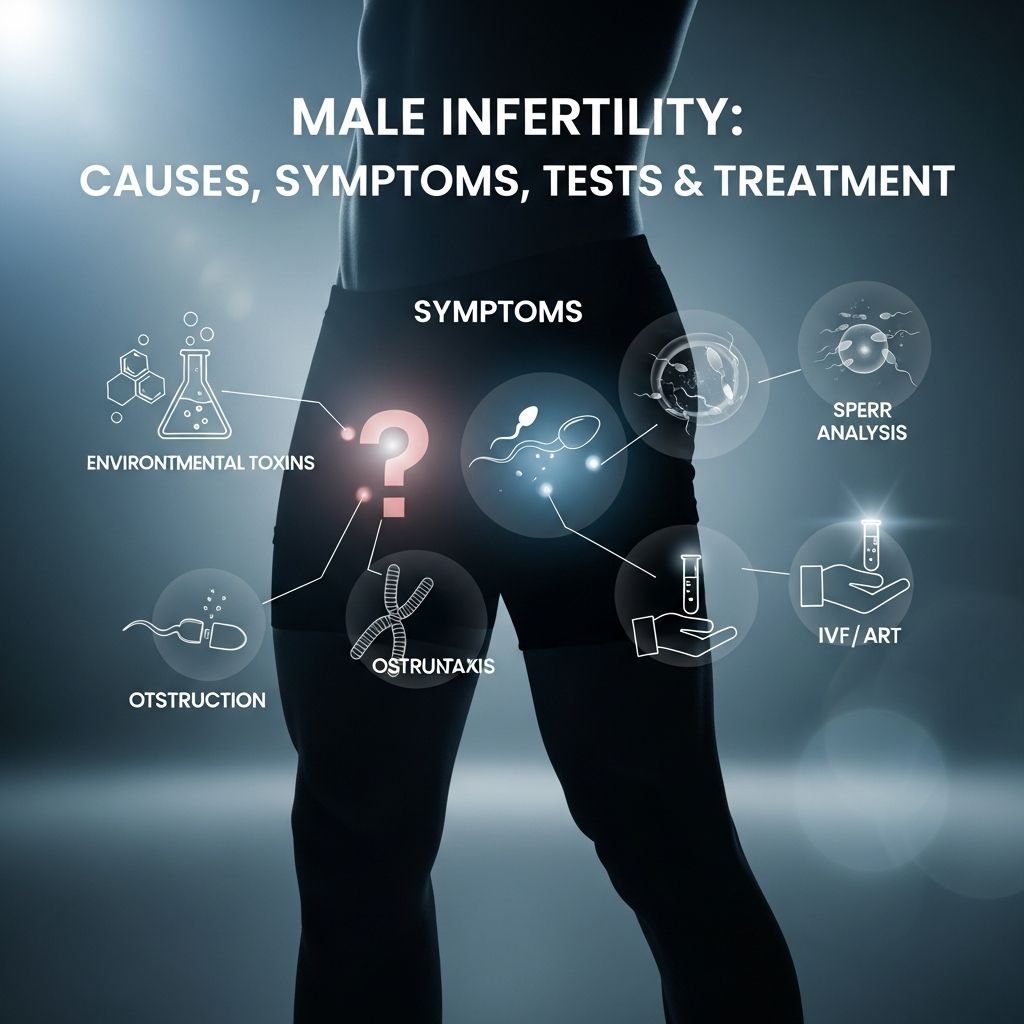 Comprehensive guide to understanding male infertility, diagnosis, and personalized treatment options.
