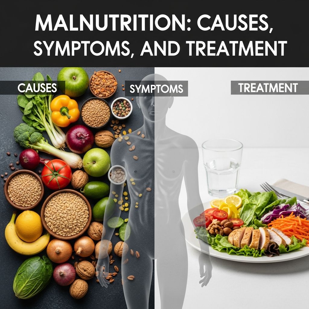 Understanding malnutrition: Learn about causes, risk factors, symptoms, diagnosis, and effective treatment options.