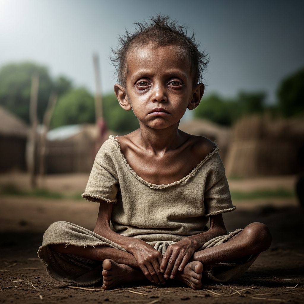 Understanding marasmus: A severe form of malnutrition affecting millions of children worldwide.