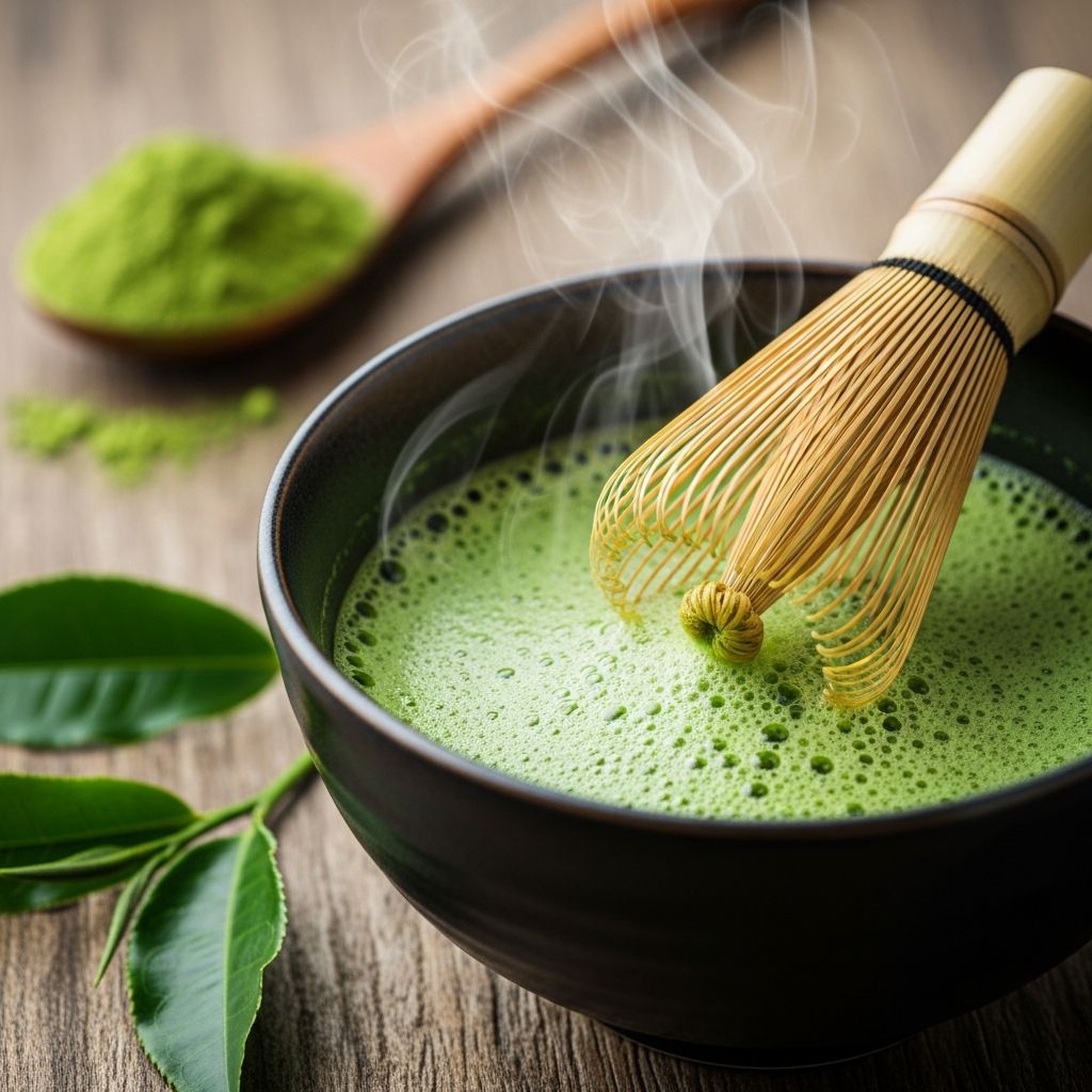 Explore matcha's potential health benefits: brain function, heart health, antioxidants, and more.