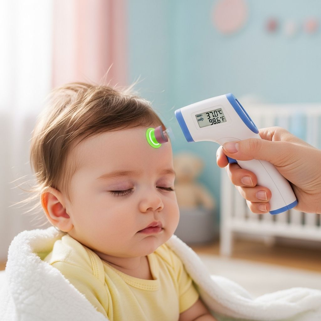Learn how to accurately measure your baby's temperature using safe and effective methods.
