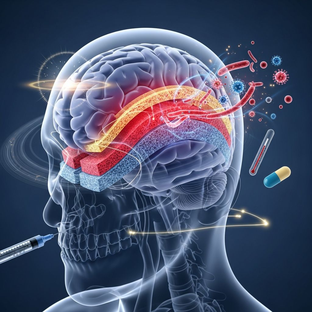 Understand meningitis: inflammation of brain and spinal cord membranes requiring immediate medical attention.