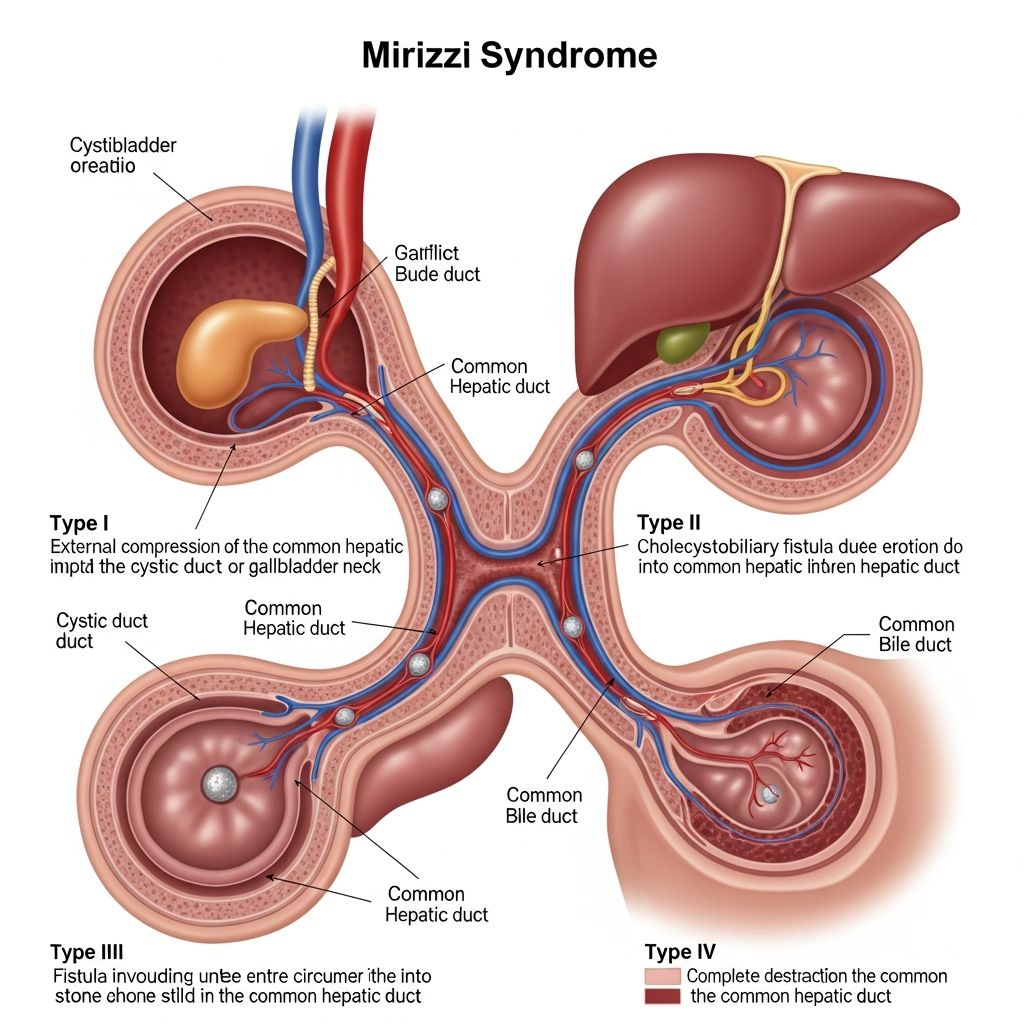 Understanding Mirizzi syndrome: causes, symptoms, diagnosis, and surgical treatment options.
