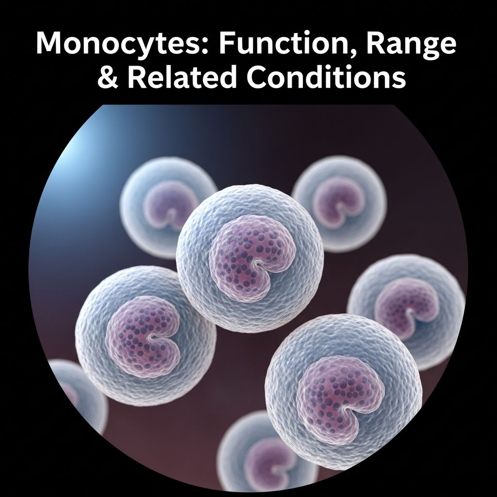 Understanding monocytes: your body's immune defenders fighting germs and preventing infection.