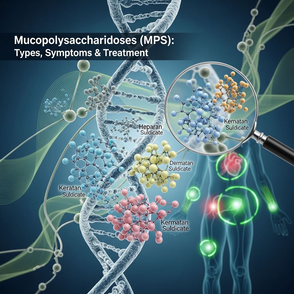 Comprehensive guide to mucopolysaccharidoses: understanding rare genetic storage disorders affecting multiple body systems.