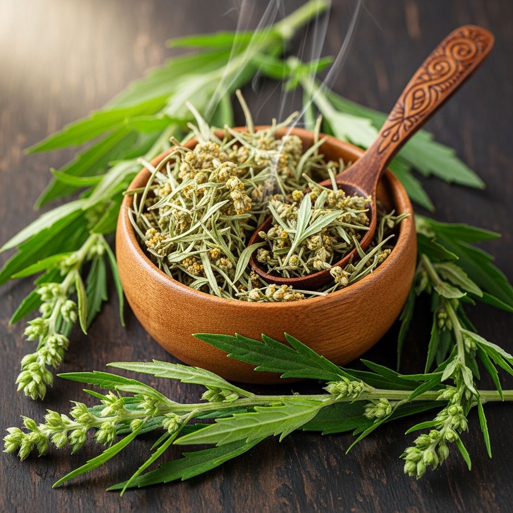 Explore the traditional uses, scientific evidence, and safety considerations of mugwort.