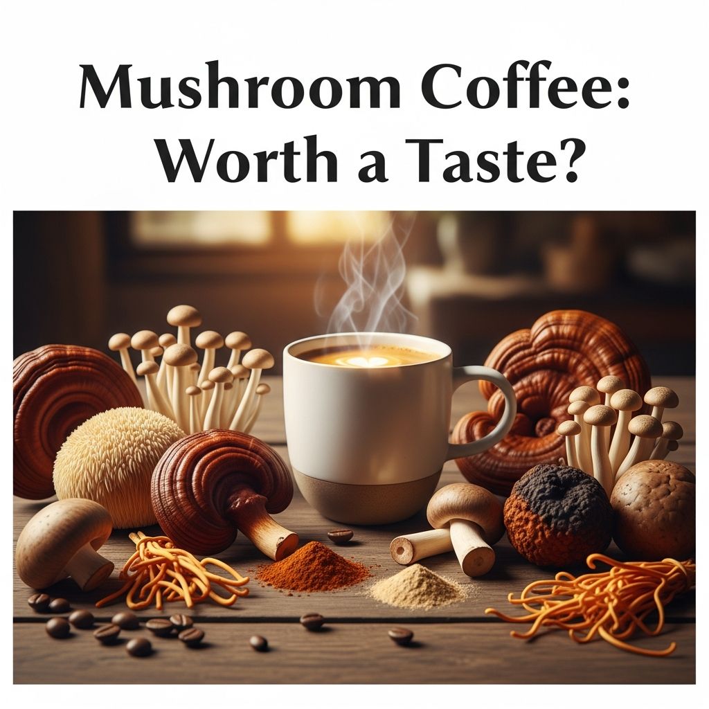 Explore the health benefits, science, and risks of mushroom coffee as a modern coffee alternative.