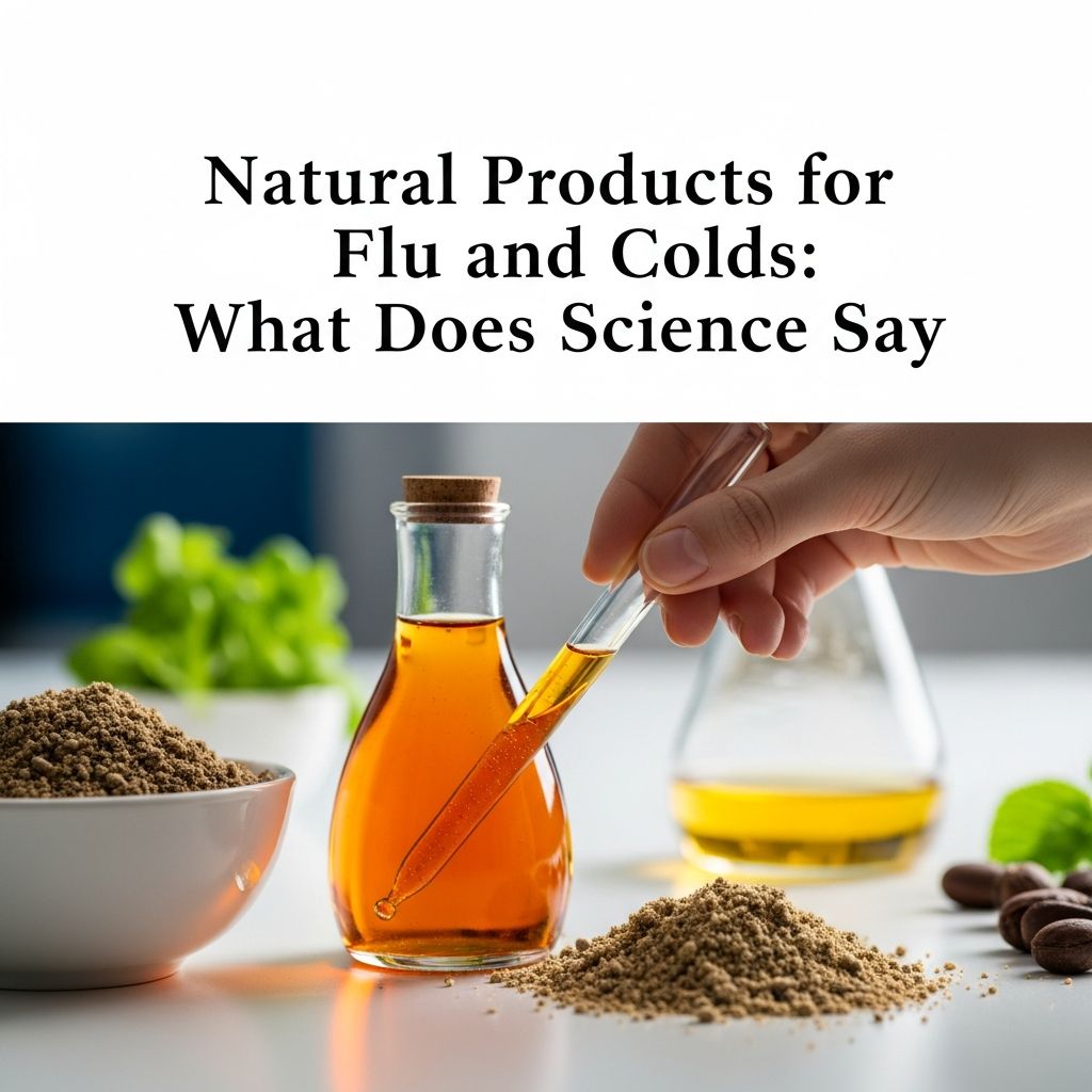 Evidence-based guide to natural remedies for colds and flu symptoms with scientific research.