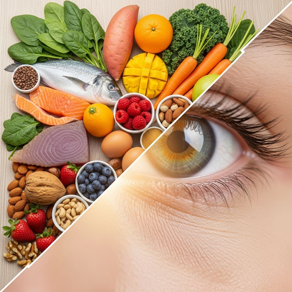 Discover how proper nutrition supports optimal eye health and prevents age-related vision problems.