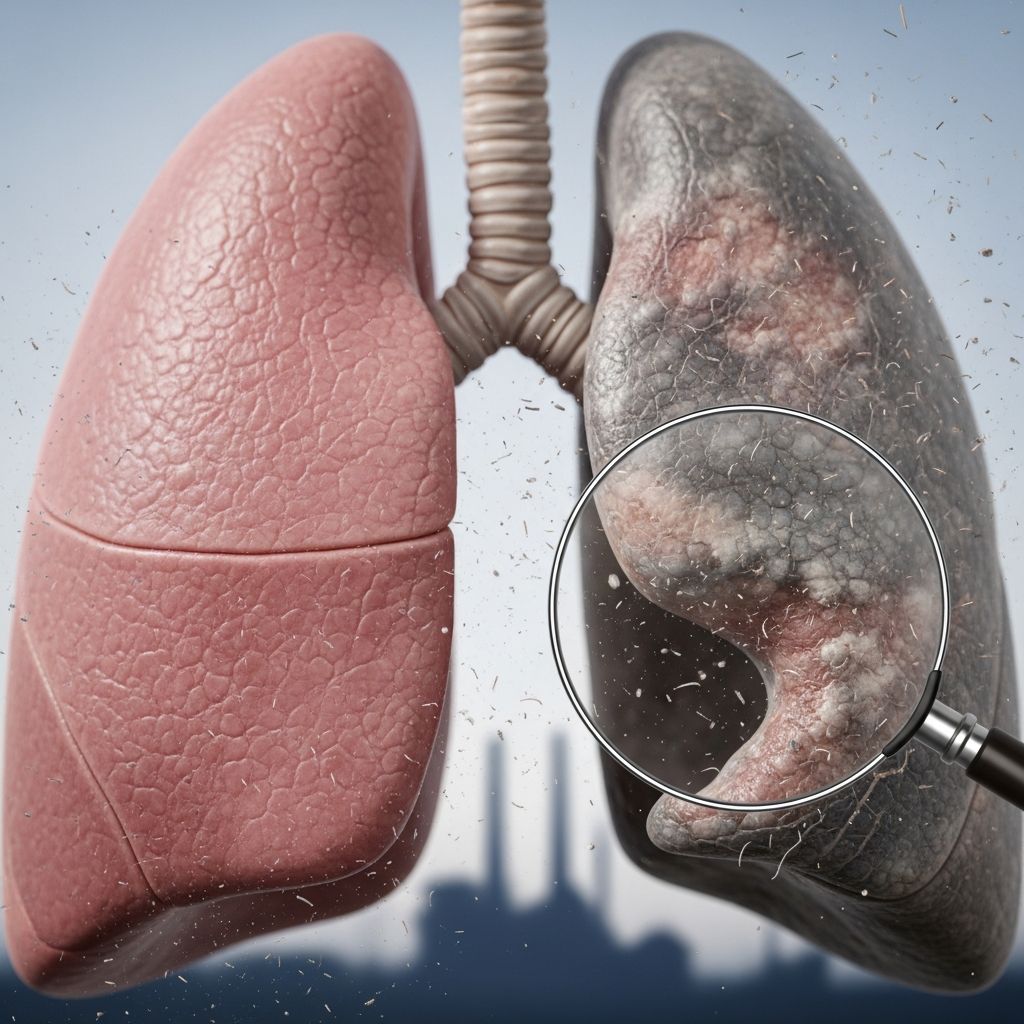 Comprehensive guide to work-related lung diseases, their causes, symptoms, and management strategies.