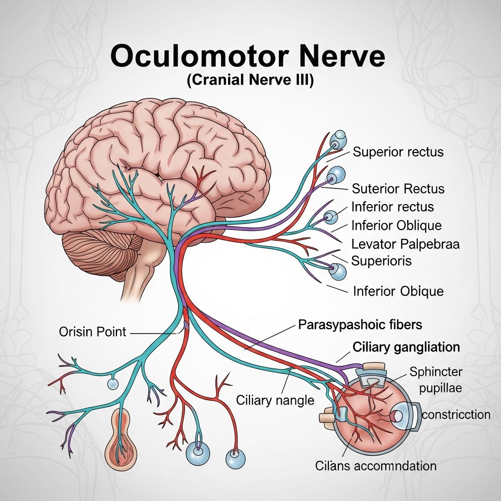 Understanding the oculomotor nerve: anatomy, function, and clinical significance.