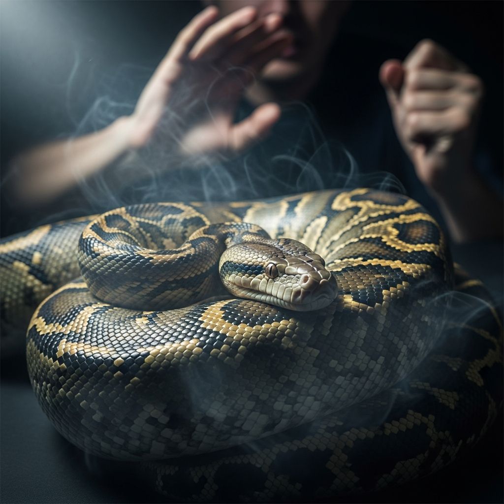 Understanding the causes, symptoms, and treatments of ophidiophobia, the fear of snakes.