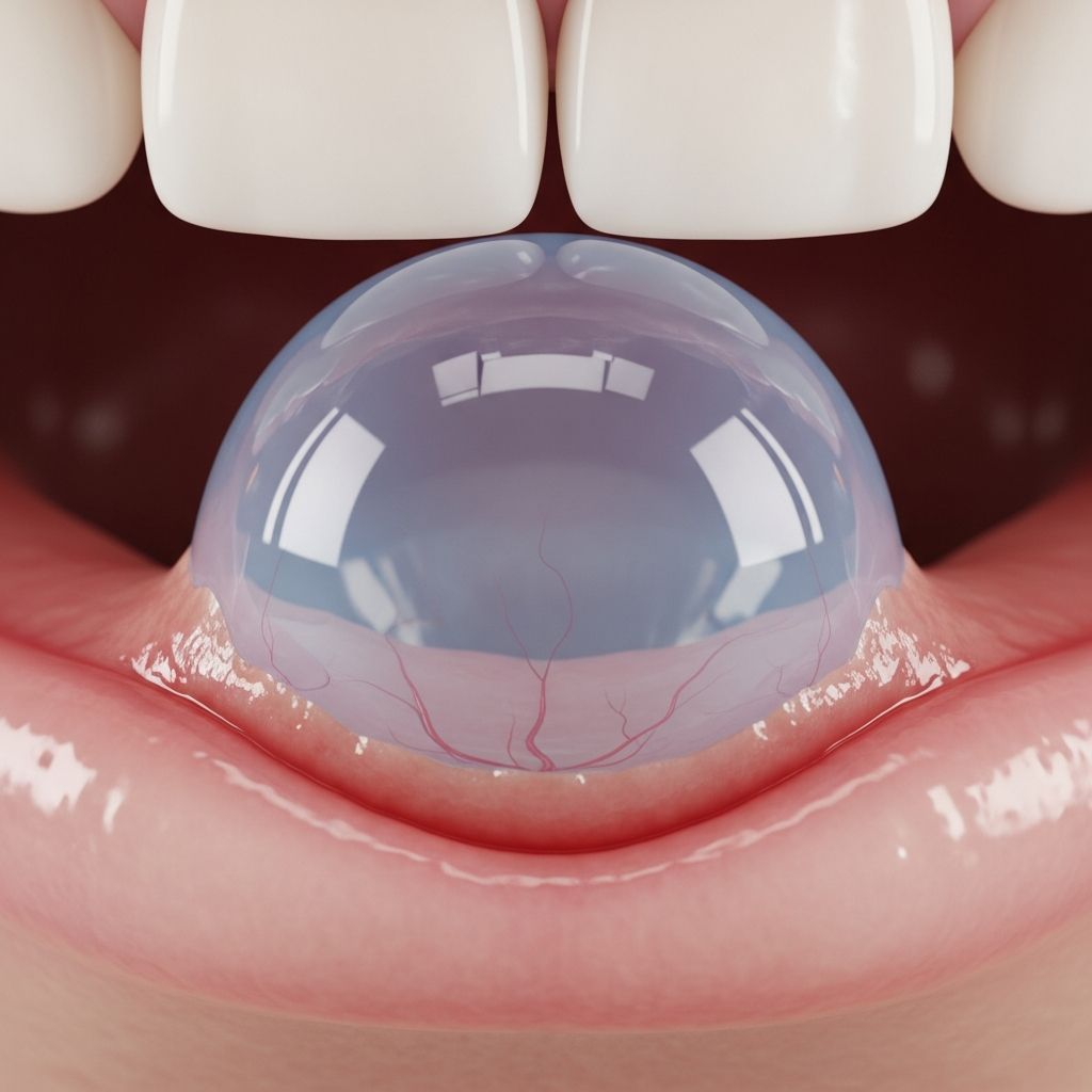 Learn about oral mucoceles: harmless mouth cysts that usually resolve independently.