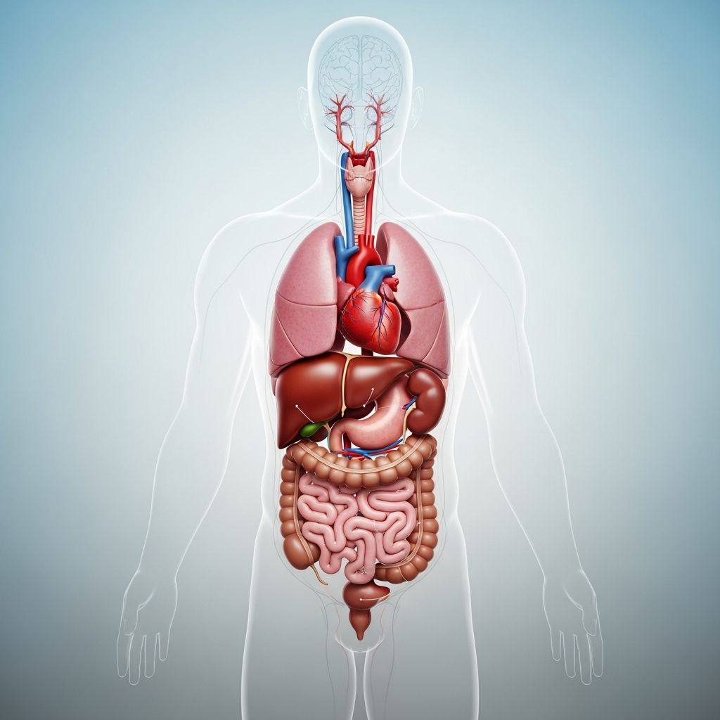 Explore the specialized structures that make your body function: organs, their roles, and how they work together.