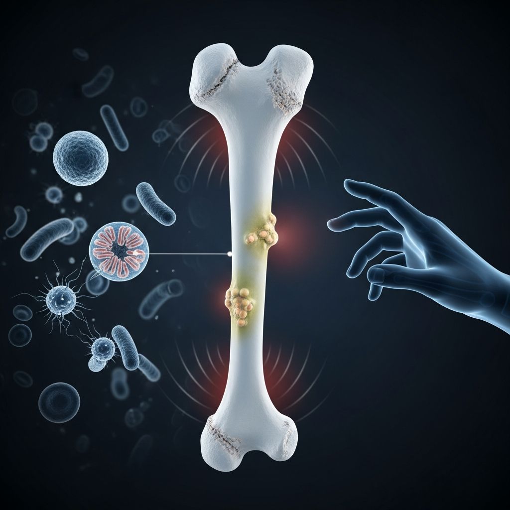 Understanding bone infection: causes, symptoms, diagnosis, and treatment options for osteomyelitis.