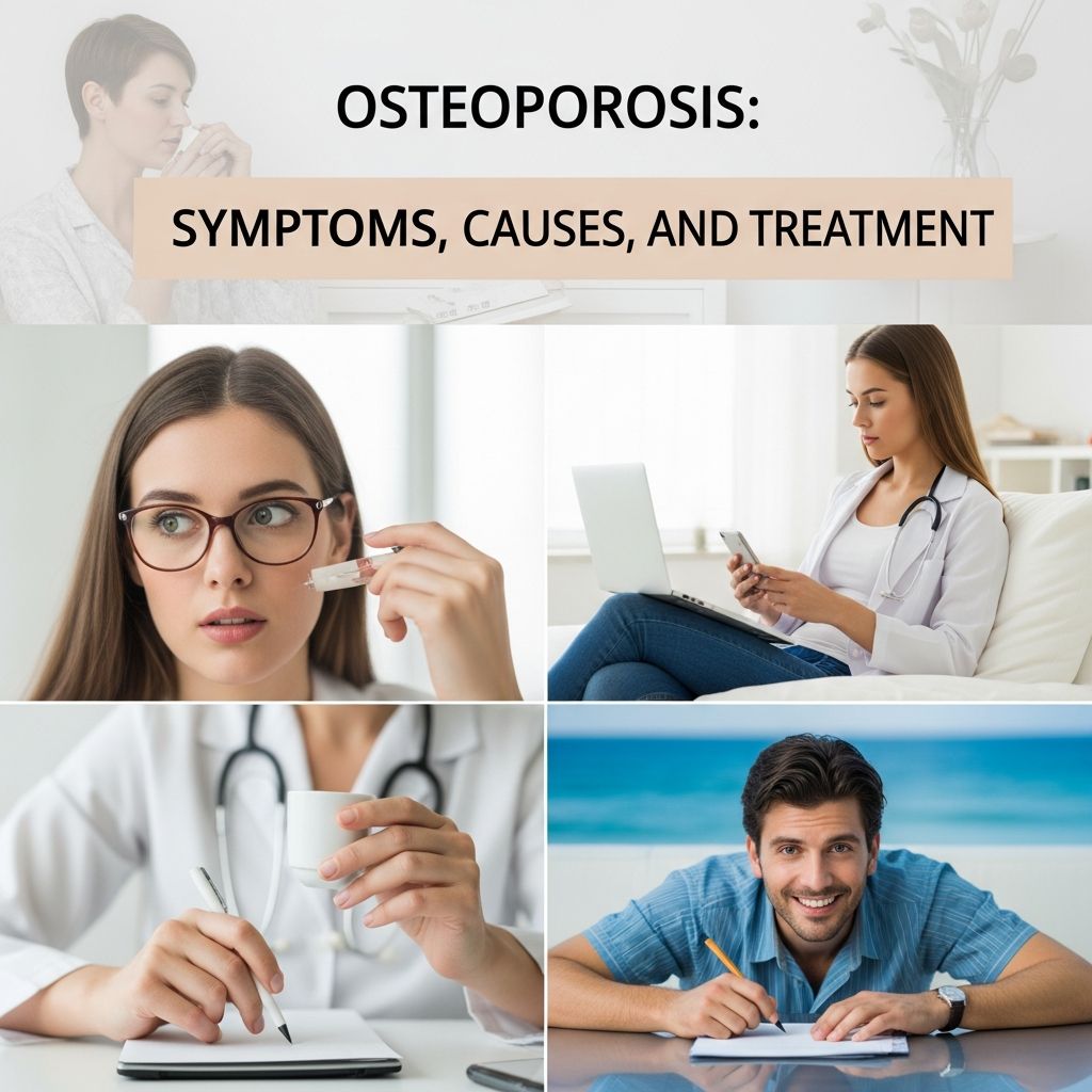 Understanding osteoporosis: Learn about symptoms, causes, and effective treatment options for stronger bones.