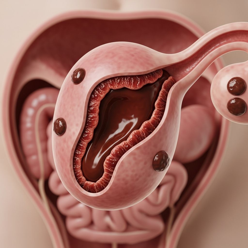 Understanding ovarian endometriomas: causes, symptoms, diagnosis, and treatment options.