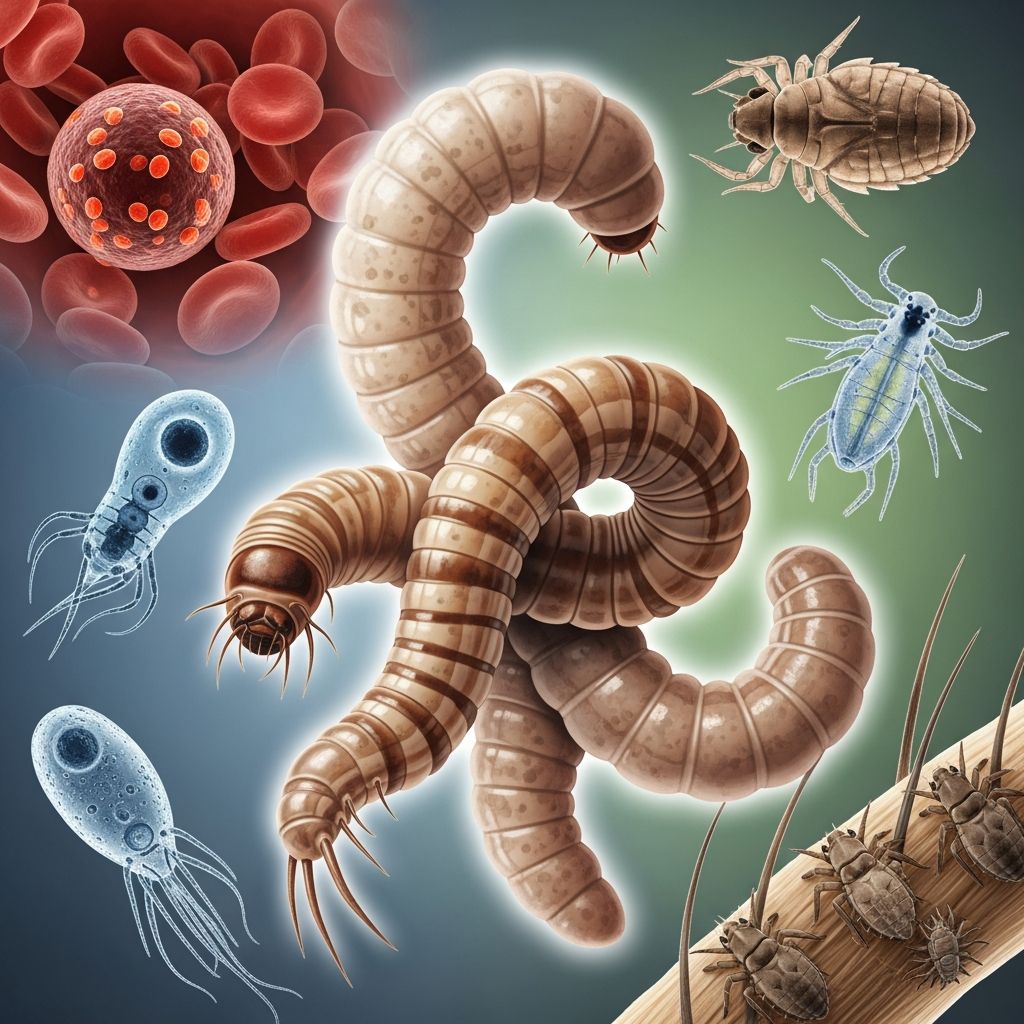 Understanding parasitic infections: Learn about types, symptoms, diagnosis, and effective treatment options.