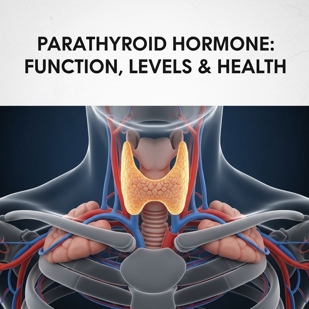 Understanding parathyroid hormone's role in calcium regulation and bone health.