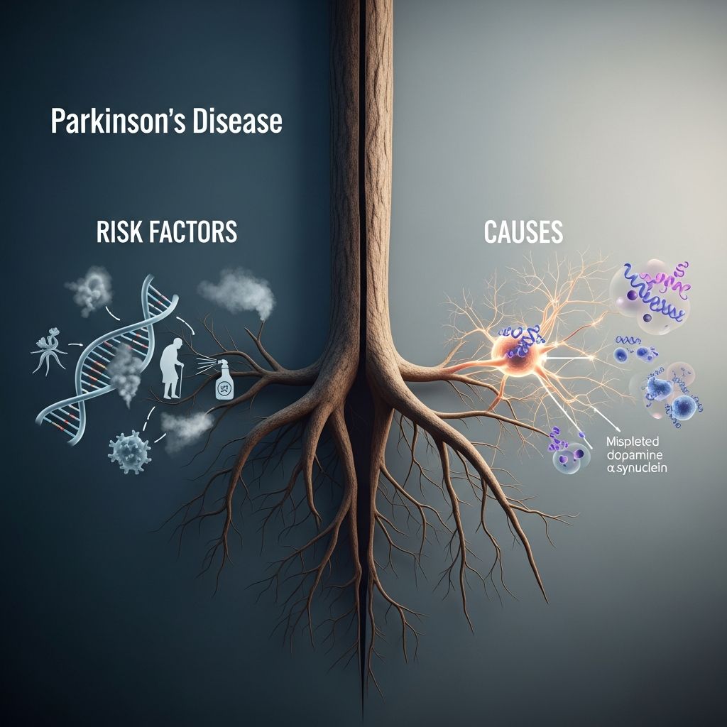 Understanding the causes and risk factors behind Parkinson's disease for better prevention and management.