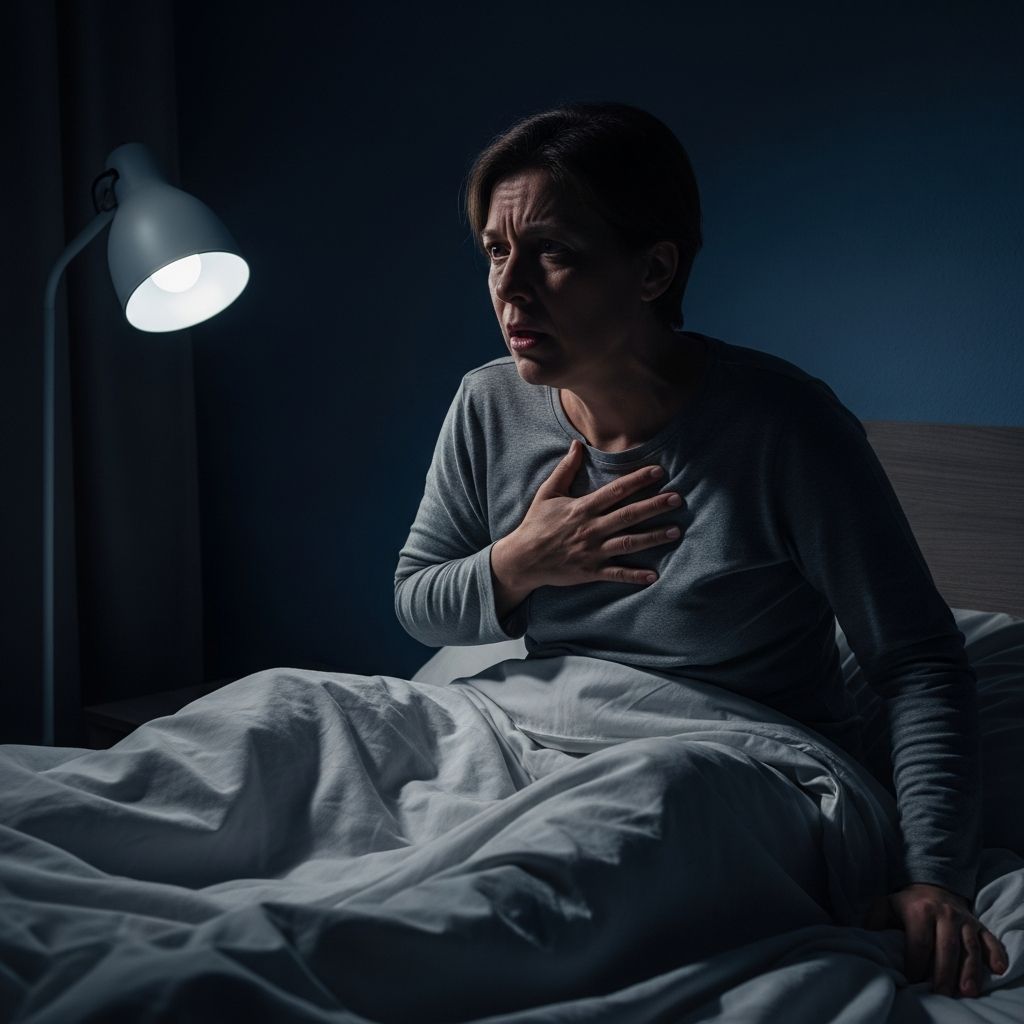 Understanding nighttime shortness of breath: causes, symptoms, diagnosis, and effective management strategies.