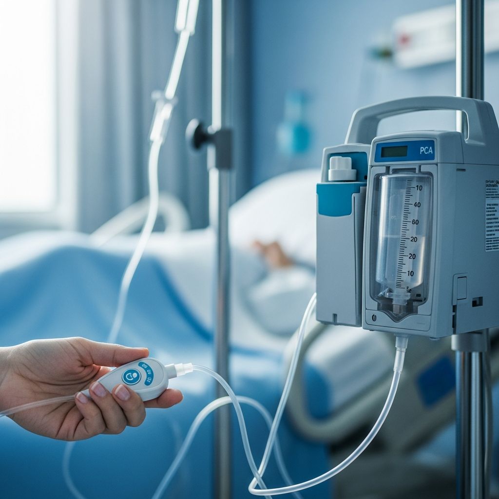 Empowering patients with safe, effective pain management through advanced PCA pump technology.
