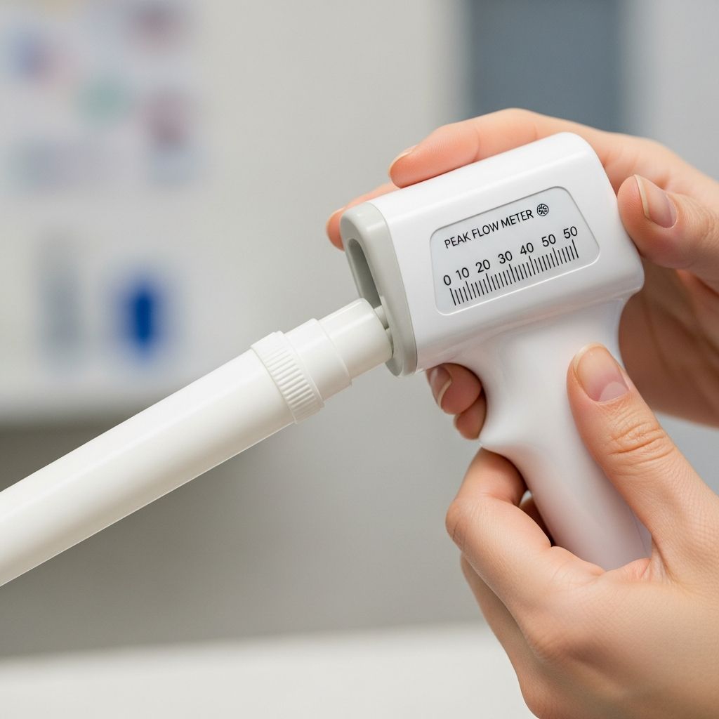 Master peak flow monitoring: Learn proper techniques, interpret results, and manage asthma effectively.