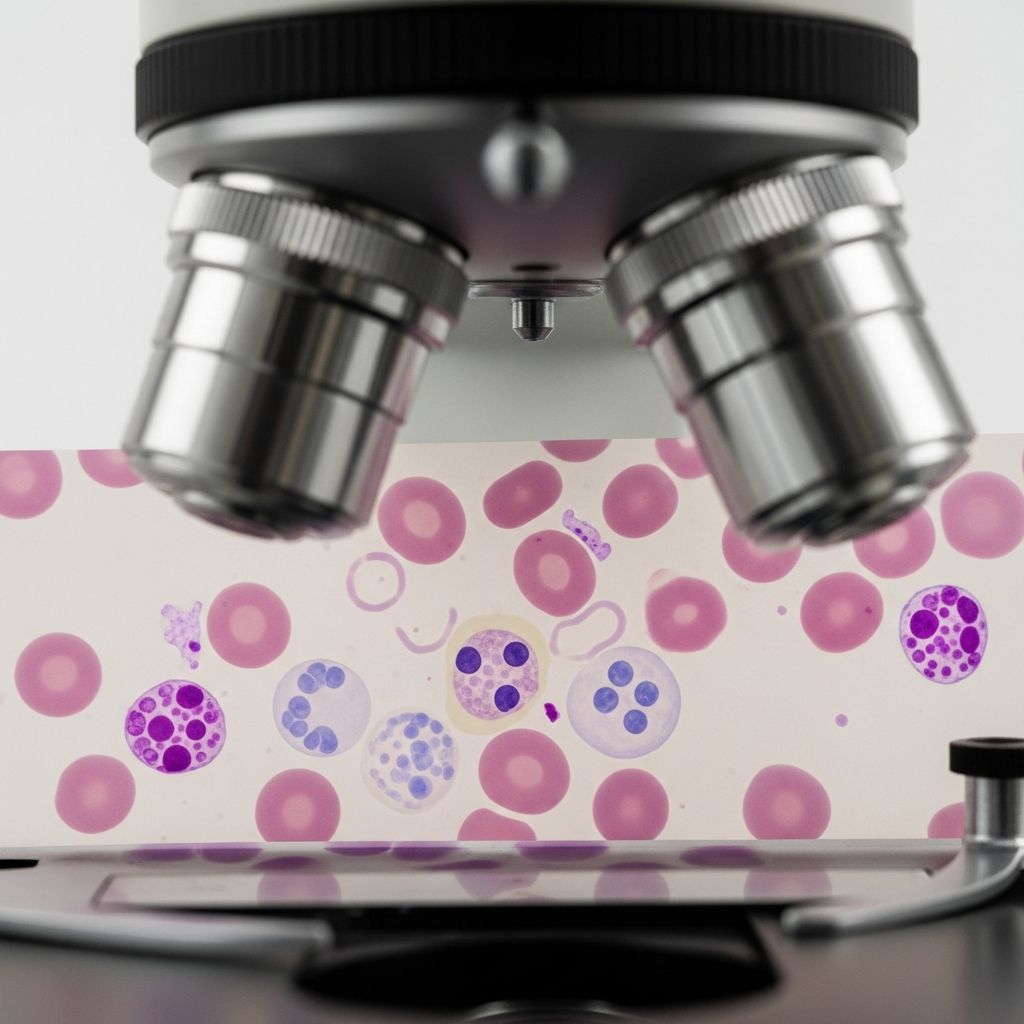 Complete guide to peripheral blood smear testing: understanding purpose, procedure, and clinical significance.