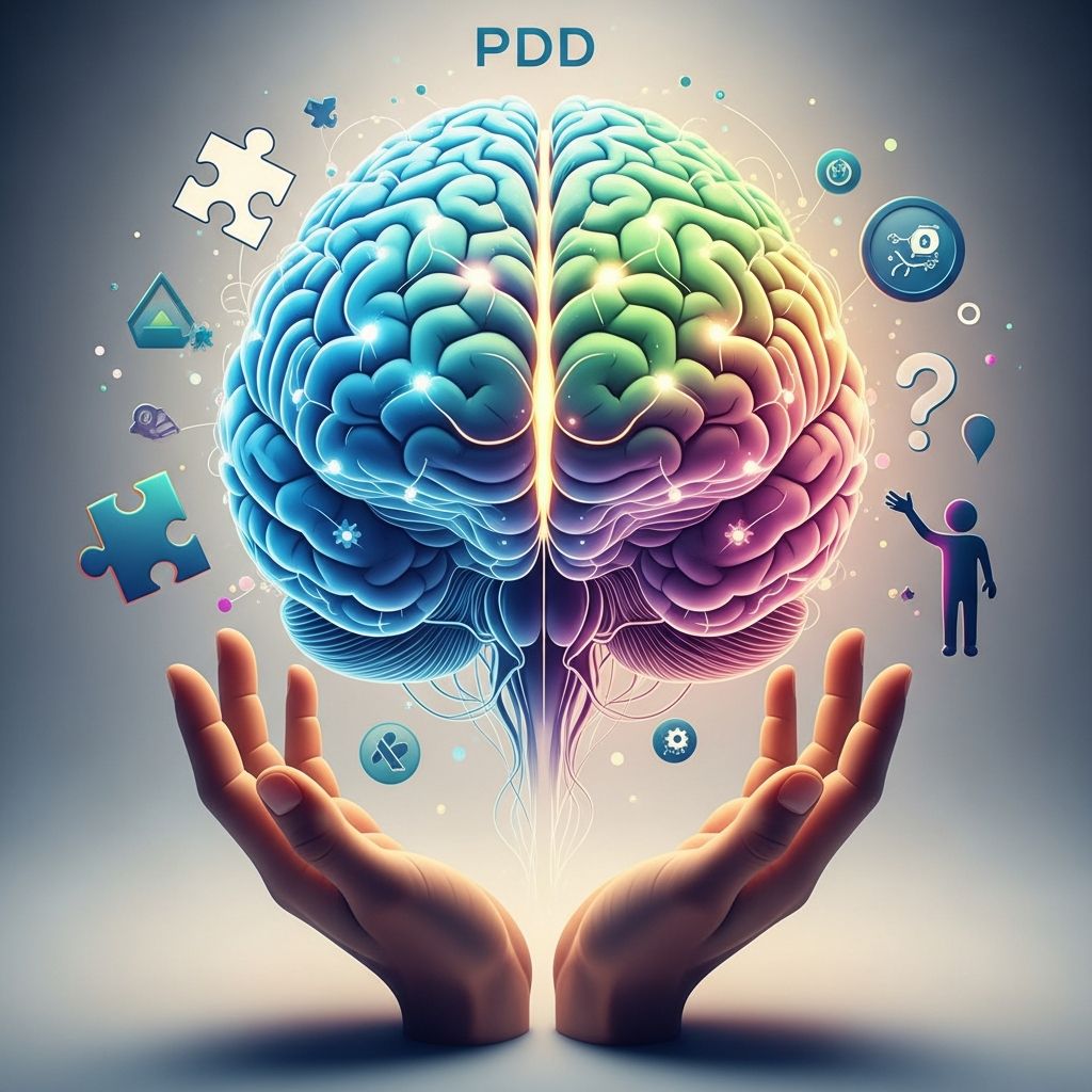 Comprehensive guide to pervasive developmental disorders, now classified as autism spectrum disorder.