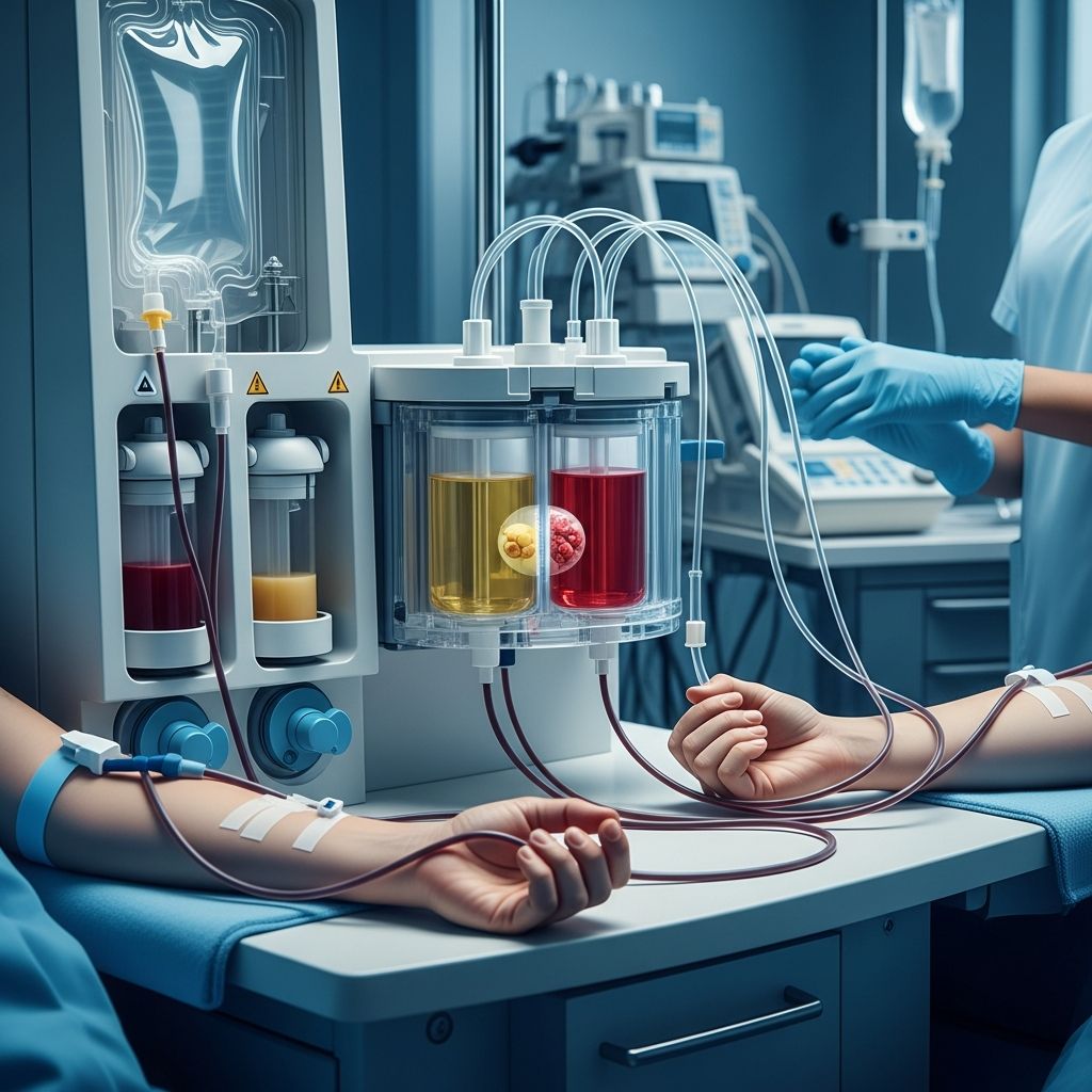 Discover how plasmapheresis works, its uses, risks, and benefits in modern medicine.