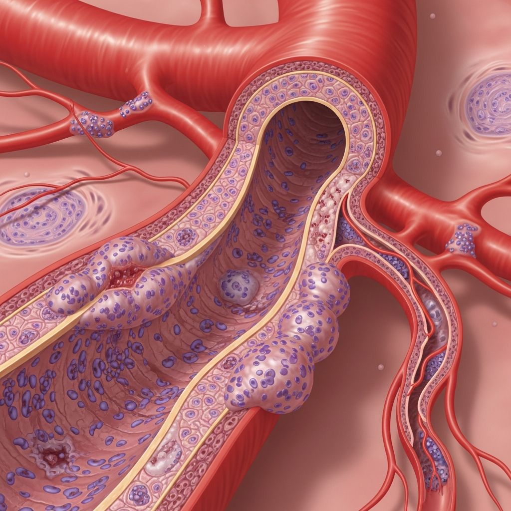 Learn about polyarteritis nodosa, a rare vasculitis affecting medium-sized arteries, its symptoms, diagnosis, and treatment options.
