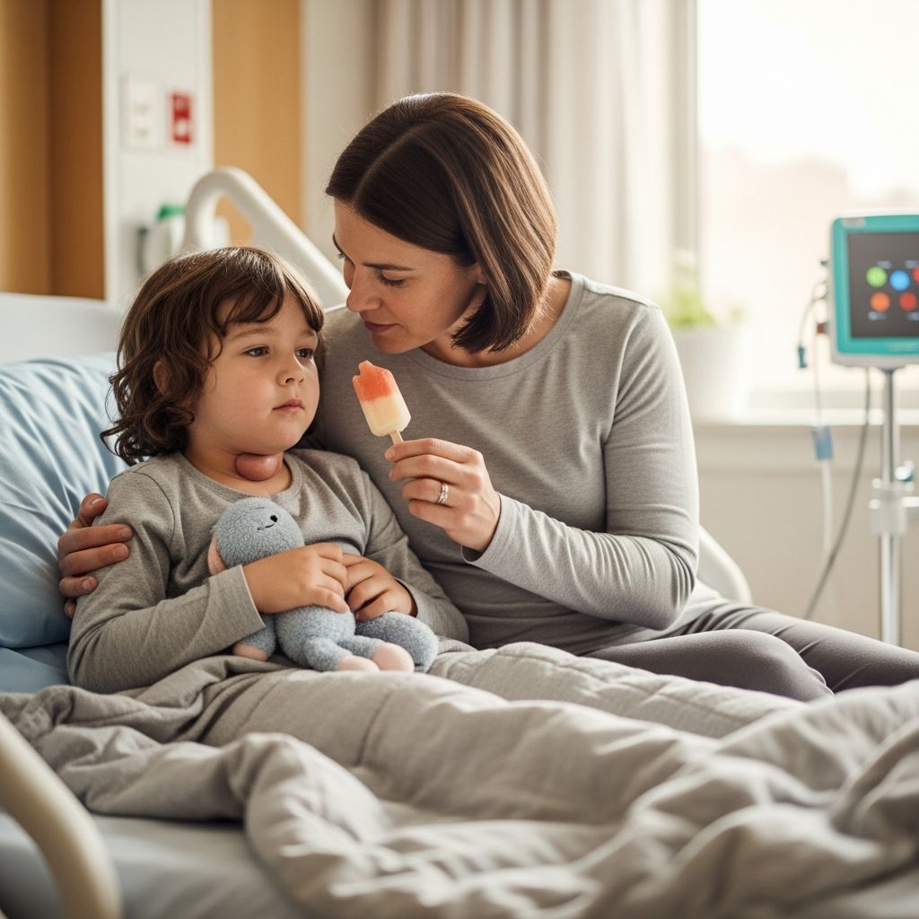 Complete guide to caring for your child after tonsil surgery with expert medical advice.