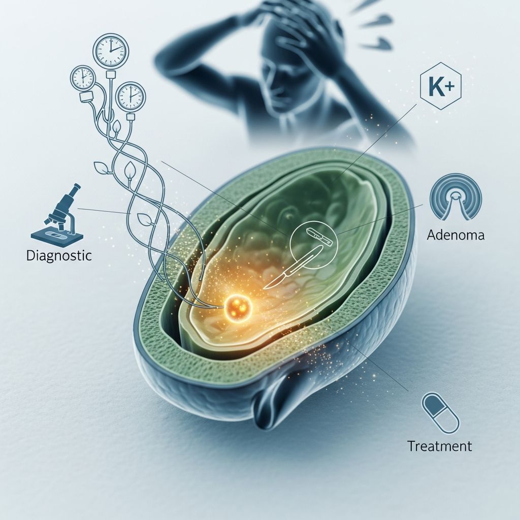 Understanding primary aldosteronism: A comprehensive guide to diagnosis and effective treatment options.