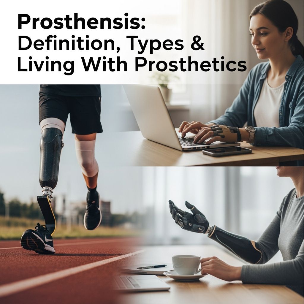 Complete guide to prosthetics: Understanding artificial replacements for improved mobility and quality of life.