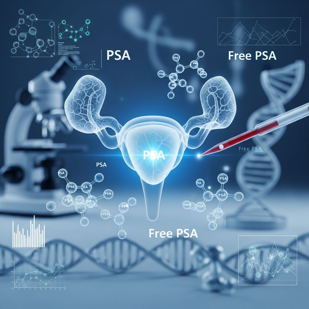 Learn the critical differences between PSA and free PSA testing for prostate cancer detection and risk assessment.