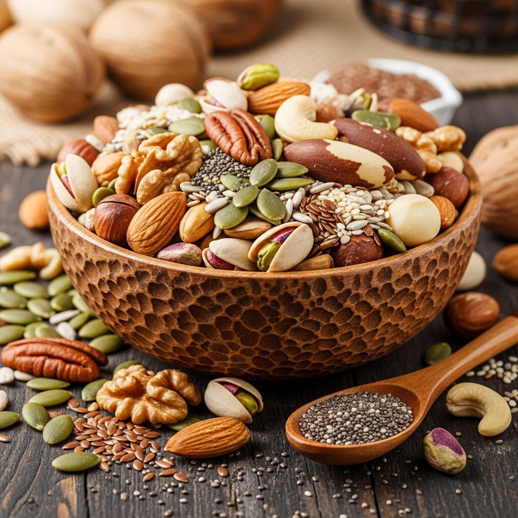 Discover the nutritional powerhouse of nuts and seeds for optimal health.
