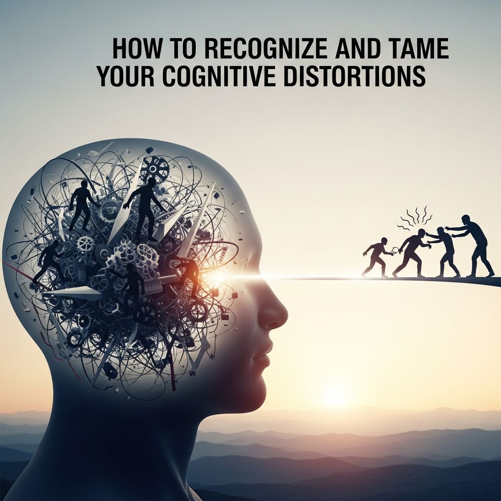 Learn to identify and overcome cognitive distortions affecting your mental health and wellbeing.