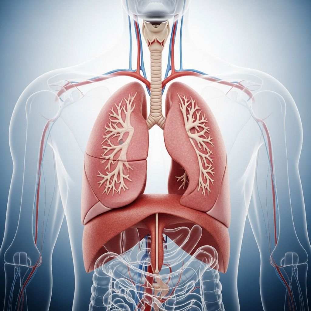 Complete guide to respiratory system anatomy, function, and how your body breathes.