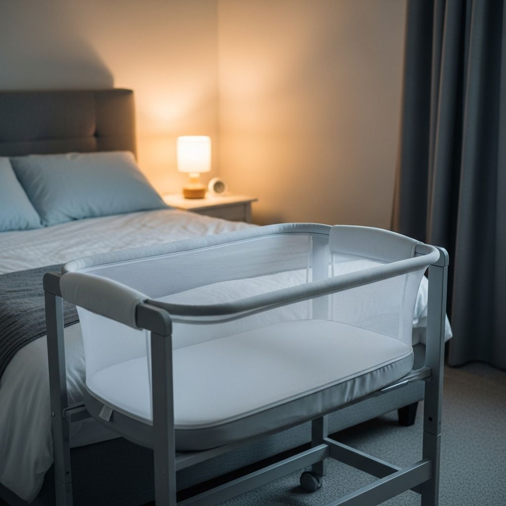 Exploring the balance between SIDS prevention and parental sleep deprivation in infant care.